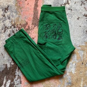 Brain Dead Cargo Pants with velcro waist